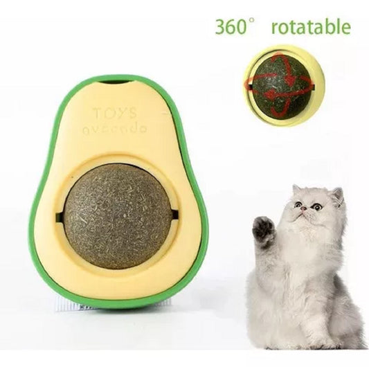 Catnip para gatos juguete forma de aguacate